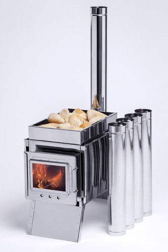 Печь-камин Инвент средняя в Челябинске