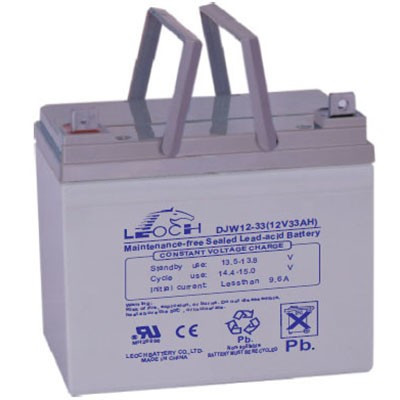 Аккумулятор Leoch DJW1233 AMG (12 В, 33 Ач) в Челябинске