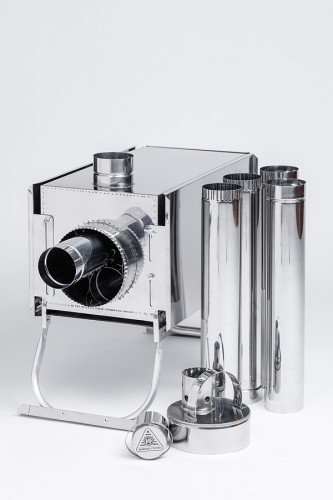 Печь Инвент экономка средняя с регулирующимися экранами в сумке в Челябинске