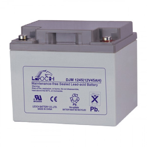 Аккумулятор Leoch DJM1245 AMG (12 В, 45 Ач) в Челябинске