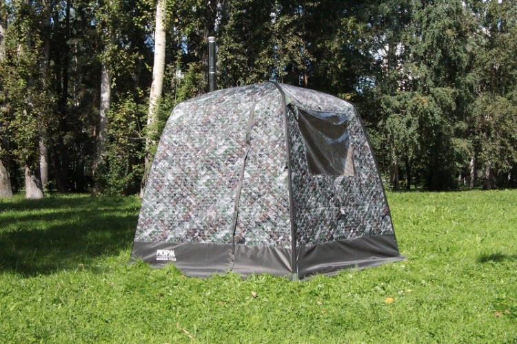 Мобильная баня-палатка МОРЖ (2 сорт) в Челябинске