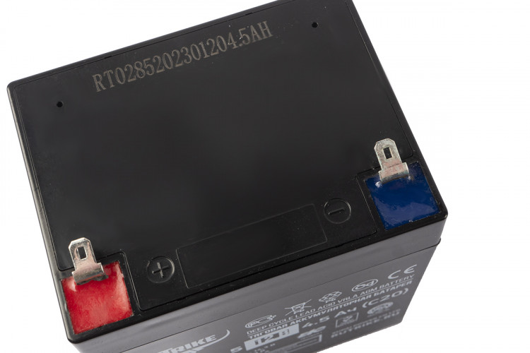 Тяговый гелевый аккумулятор RuTrike 6-GFM-4.5 (12V4.5A/H C20) в Челябинске