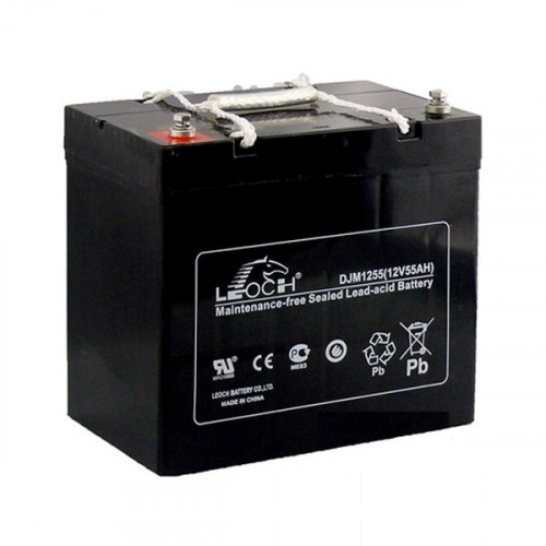 Аккумулятор Leoch DJM1255 AMG (12 В, 55 Ач) в Челябинске