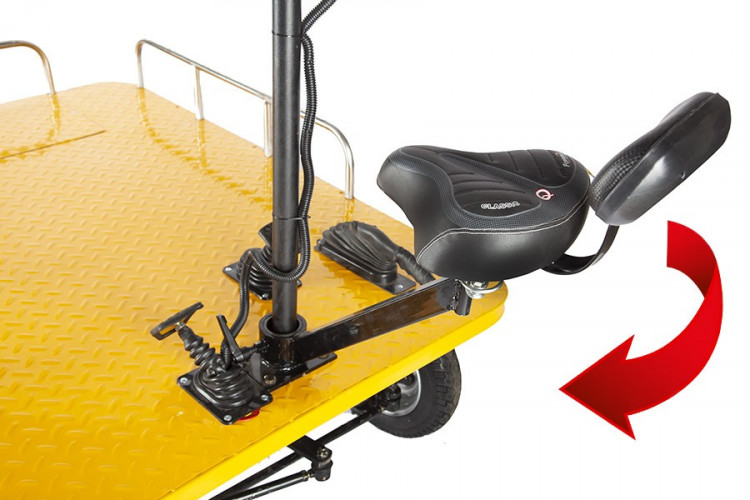 Грузовая электрическая тележка RuTrike СКЛАД 1500 NEW в Челябинске