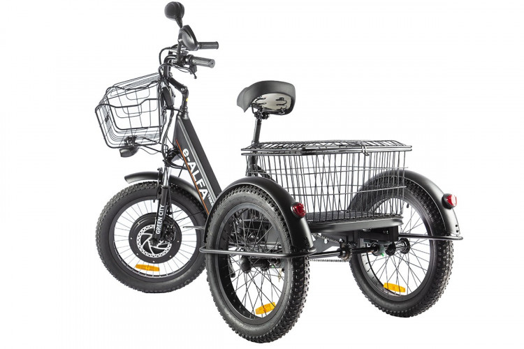 Электрофэтбайк Eltreco Green City e-ALFA Trike в Челябинске