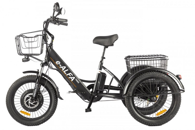 Электрофэтбайк Eltreco Green City e-ALFA Trike в Челябинске