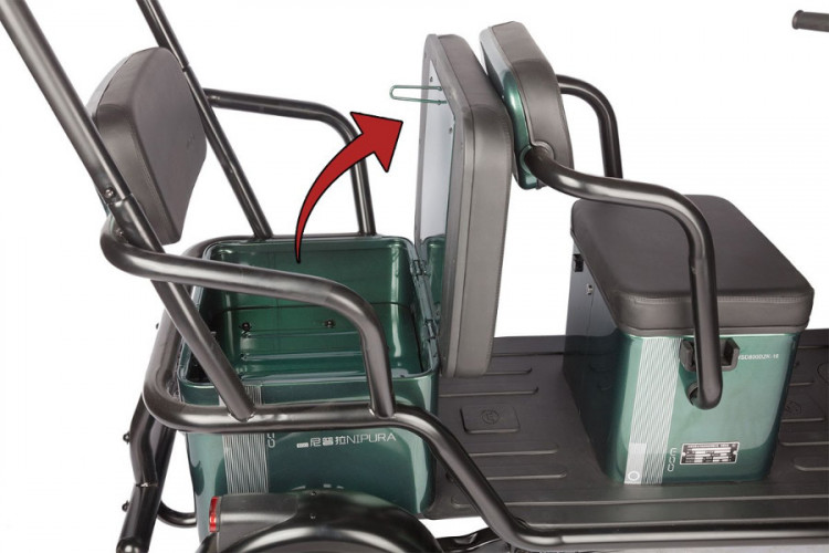 Пассажирский электротрицикл Wanshida NIPLA 500 в Челябинске