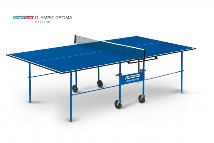 Теннисный стол Olympic Optima с сеткой в Челябинске