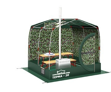 Мобильная баня ТЕРМА-20 в Челябинске