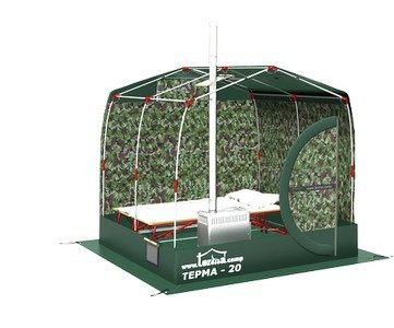 Мобильная баня ТЕРМА-20 в Челябинске