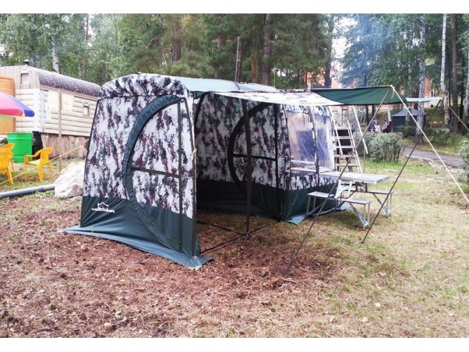 Мобильная баня ТЕРМА-4 Трансформер в Челябинске