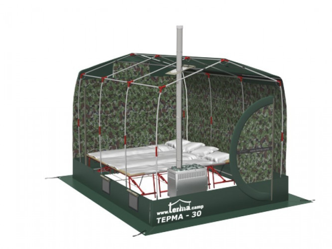 Мобильная баня ТЕРМА-30 в Челябинске