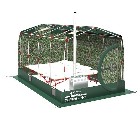 Зимняя палатка Терма-42 в Челябинске