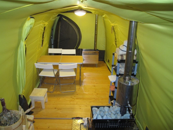 Зимняя палатка Терма-42 в Челябинске