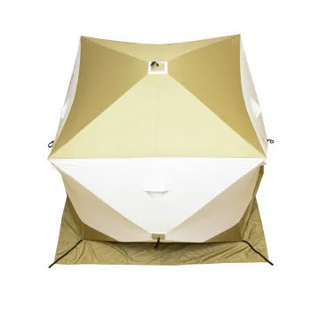 Палатка зимняя куб СЛЕДОПЫТ Premium 2.1x2.1 в Челябинске