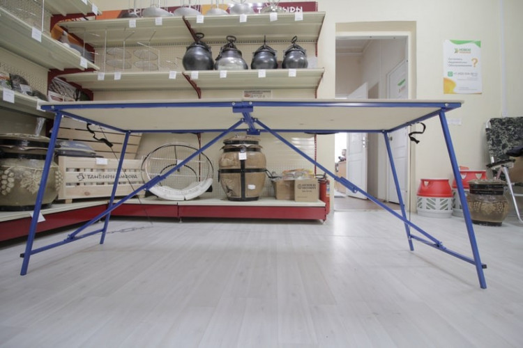 Полок складной Intent ПС-700 для мобильной бани в Челябинске