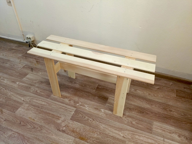 Лавка деревянная в Челябинске