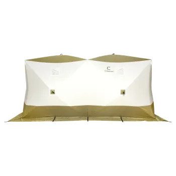 Палатка зимняя куб СЛЕДОПЫТ Premium Дубль в Челябинске