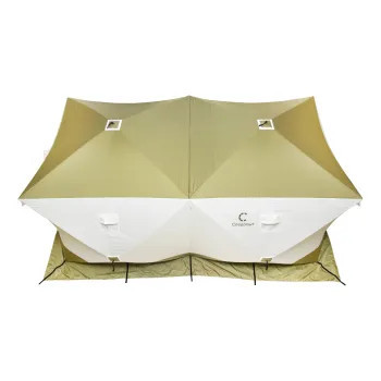 Палатка зимняя куб СЛЕДОПЫТ Premium Дубль в Челябинске