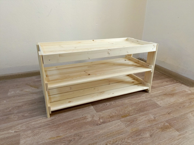 Полка для обуви деревянная в Челябинске