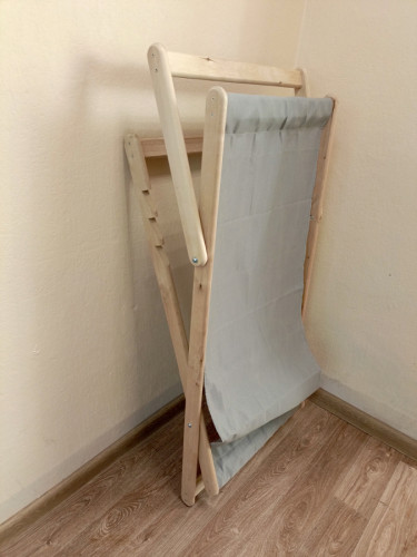 Кресло-шезлонг деревянное складное в Челябинске