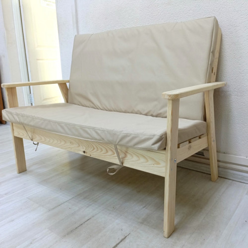 Скамейка садовая деревянная для дачи в Челябинске