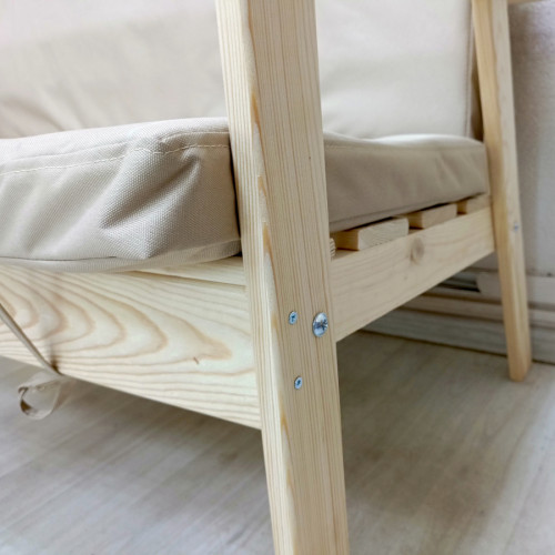 Скамейка садовая деревянная для дачи в Челябинске