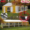 Шатер Giza Garden Pro 5 х 12 м в Челябинске