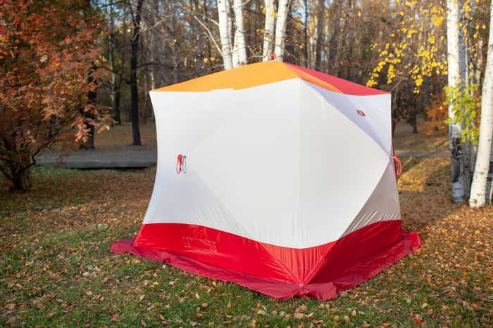 Палатка для рыбалки Медведь КУБ-4 Утепленная в Челябинске