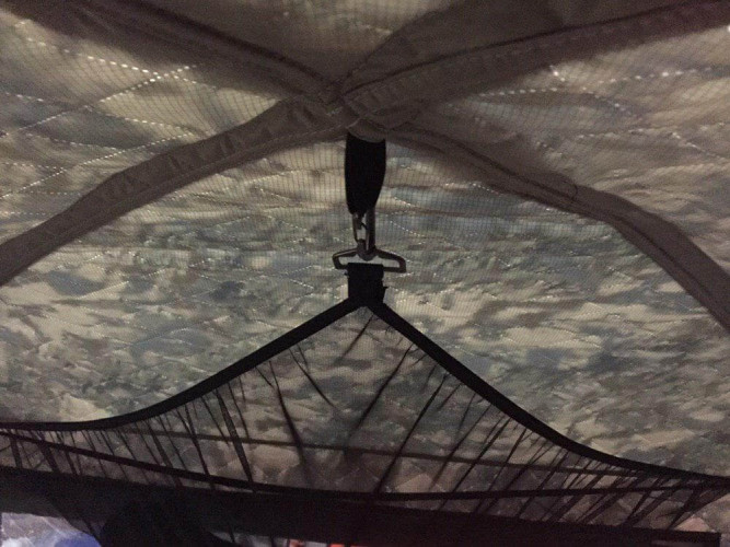 Мобильная баня-палатка МОРЖ c 2-мя окнами камуфляж + накидка в подарок в Челябинске