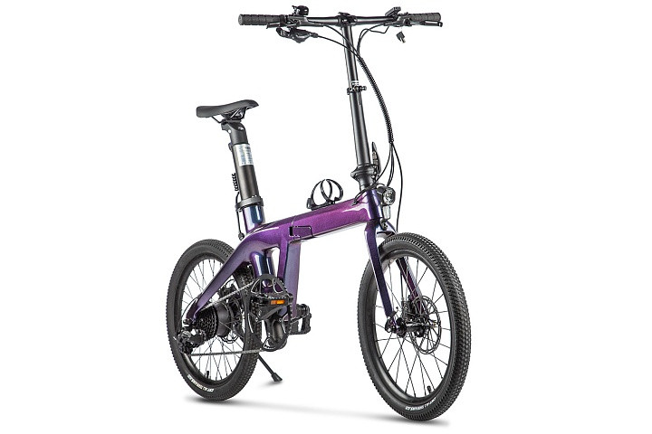 Электровелосипед складной Carbon 20" Sporto в Челябинске