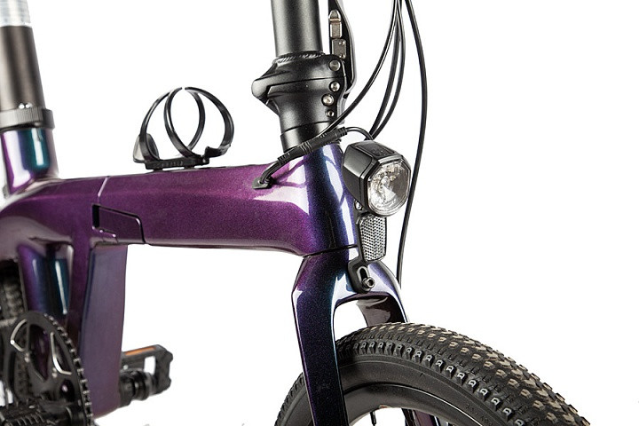 Электровелосипед складной Carbon 20" Sporto в Челябинске