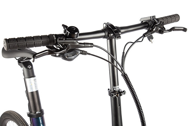 Электровелосипед складной Carbon 20" Sporto в Челябинске