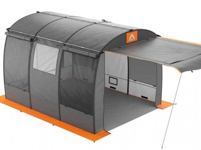 Шатёр - Мобильная баня-палатка Морж Shelter 2 сорт в Челябинске