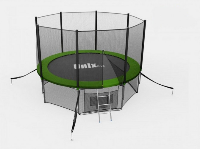 Батут Unix 10 ft outside 305 см в Челябинске