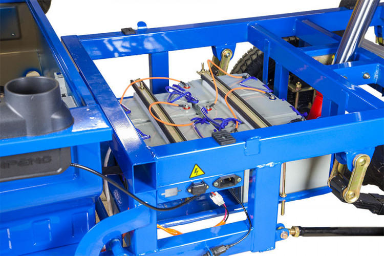 Грузовой электрический трицикл Rutrike D5 1700 гидравлика в Челябинске