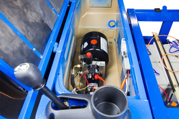 Грузовой электрический трицикл Rutrike D5 1700 гидравлика в Челябинске